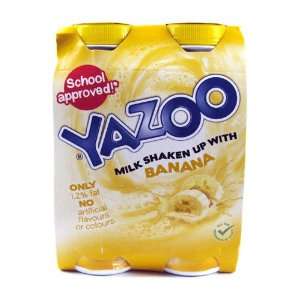 Yazoo Banana Milk Drink 4x200ml 800g  Grocery & Gourmet 