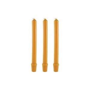    Pure Beeswax Candles 9 Columns   3 ct