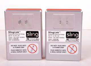 Slinglink Network Adapter Powerline Ethernet SL100 140  