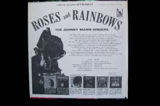 THE JOHNNY MANN SINGERS   ROSES & RAINBOWS   RARE   NM   LP  