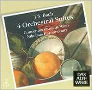 Bach 4 Orchestral Suites, Nikolaus Harnoncourt, Music CD 