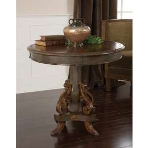  Anya Round Table in Charcoal Grey Furniture & Decor