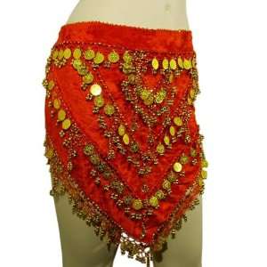 Belly Dancing Hip Scarf   Medium