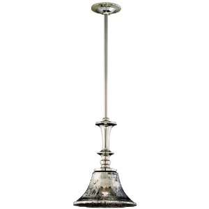 Argento Collection 1 Light 10 Polished Nickel Mini Pendant with 