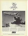 BWIA British West Indian Airways Vintage 1964 Sunbirds Print Ad