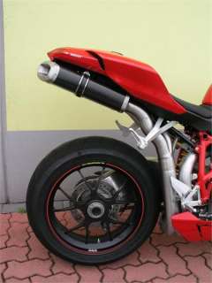   Race Full Exhaust System Carbon Fiber Ducati 848 1098 1098S  