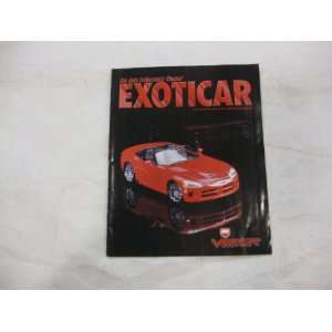  Exoticar The Auto Enthusiasts Choice Summer 2002 Toys 