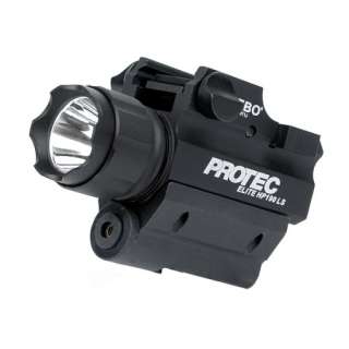 Nebo PROTEC HP190LS Pistol Light & Laser 130 Lumen LED with Strobe 
