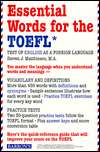 Barrons Essential Words for the TOEFL (Test of English as a Foreign 