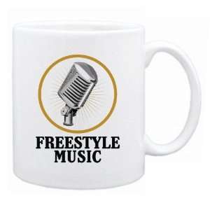  New  Freestyle Music   Old Microphone / Retro  Mug Music 