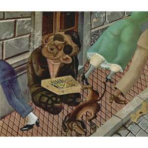     Otto Dix   24 x 20 inches   The Match Seller