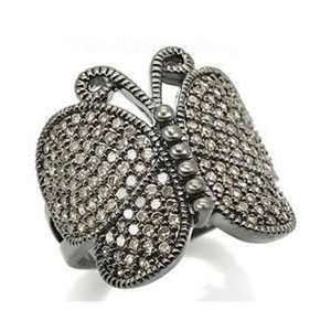  Jewelry   Champagne Butterfly CZ Animal Ring SZ 7 Jewelry