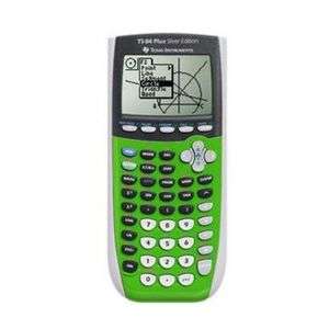   TI 84 Plus Silver Edition Lime by Texas Instruments