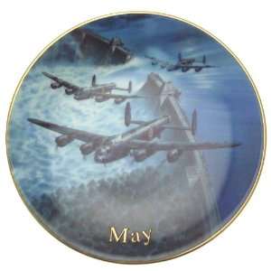   Wilfred Hardy Avro Lancaster 6 inch plate CP1730