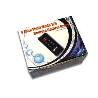 Logisys RM08 4 Zone Multi Mode 12V Remote Control Relay  