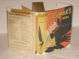Connor (Robinson)   THE G MANS SON   1936 HC/DJ  