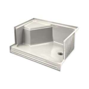 Tray K 9496 00 AF. 60 x 36 x 21, Right Hand Drain, White, French 
