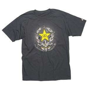  One Industries Rockstar Herald T Shirt   Medium/Charcoal 
