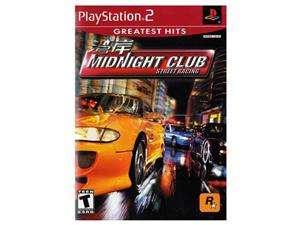    Midnight Club Street Racing Playstation 2 Game ROCKSTAR