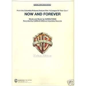  Sheet Music Now And Forever Carole King 69 Everything 