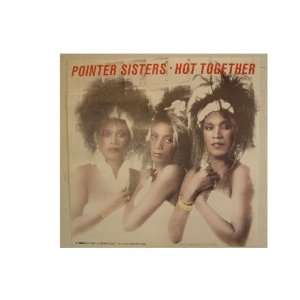  The Pointer Sisters Poster Hot Together