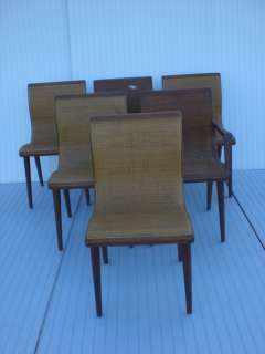 Six 1960s Vintage Danish Modern Dining Chairs (1278)*  