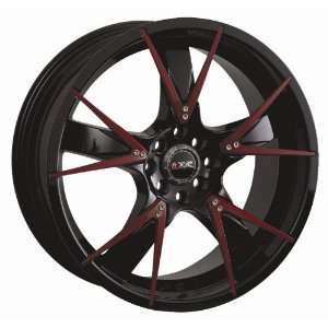 Black Rims Wheels 08 Honda Fit Toyota yaris SET OF 17 INCH XXR WHEELS 