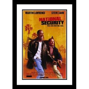  National Security 20x26 Framed and Double Matted Movie 