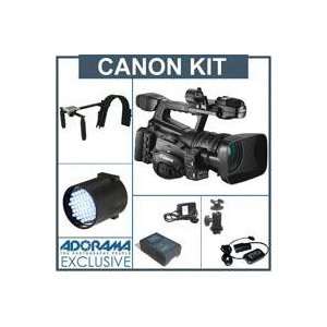  Canon XF 305 High Definition Pro Camcorder, with   Deluxe 