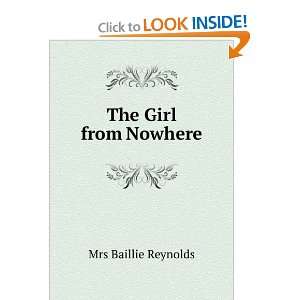  The girl from nowhere, Baillie, Reynolds Books
