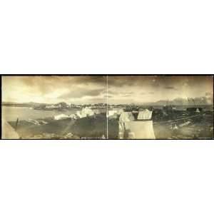  Panoramic Reprint of Nome City, Sept. 21, 99, a city two 
