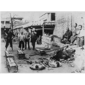  Public Executions,China,1927,Headless Bodies,sword