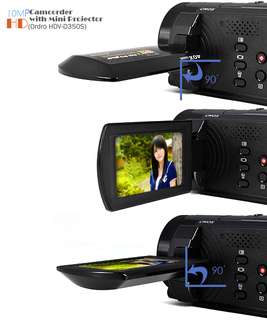 Hd Digital Movie Video Camera Camcorder Projector 1080p Pro Hdv Full 