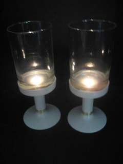 Vintage David Douglas Glow Goblets   Light Up The Party   Original 