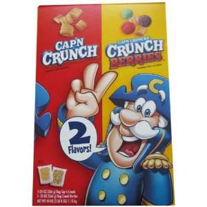 Capn Crunch & Capn Crunchs Crunch Berries 2   20oz. Bags  