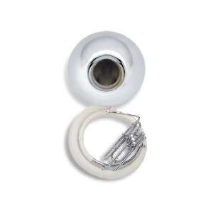   Silver Plated Bell & Valve section with case Musical Instruments
