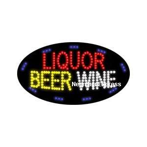  Animated Liquor Beer Wine LED Sign 