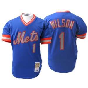  New York Mets Authentic 1983 Mookie Wilson Alternate 