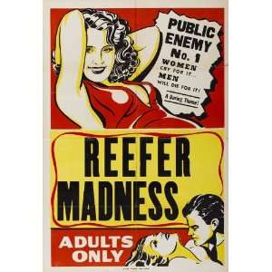  Reefer Madness (1938) 27 x 40 Movie Poster Style C