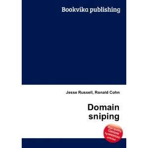  Domain sniping Ronald Cohn Jesse Russell Books