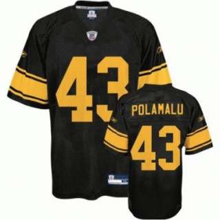   root on Troy and the Steelers in this Reebok alternate youth jersey