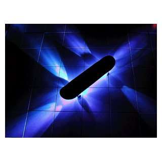  XBOARD ILLUMINATED RISER BLUE single