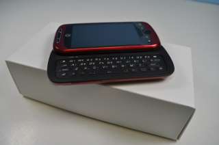 NEW HTC MyTouch 3G SLIDE RED UNLOCKED ANDROID GPS WIFI 5MP AT&T T 