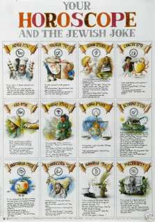 VINTAGE YOUR HOROSCOPE AND THE JEWISH JOKE ILLUSTRATED  