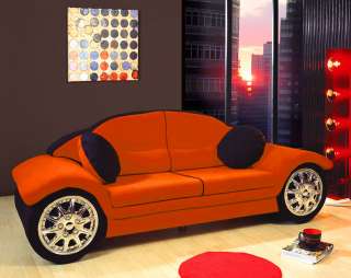 red black race car sofa children furniture microfiber new for youth 