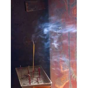  Incense Smoke, Tin Hau Temple, Sai Kung, Hong Kong, China 