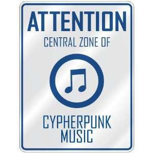    CENTRAL ZONE OF CYBERPUNK  PARKING SIGN MUSIC