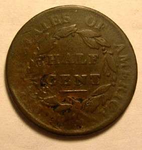 1809 Classic Half Cent Sharp Detail   