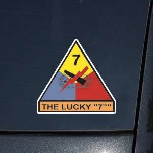 Army 7th Armored Division 3 DECAL