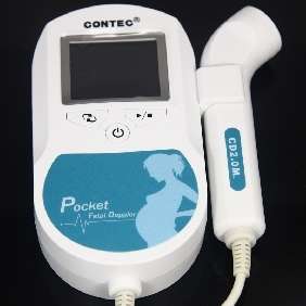 LCD Prenatal Fetal Doppler, Baby Heart Beat Monitor+gel  